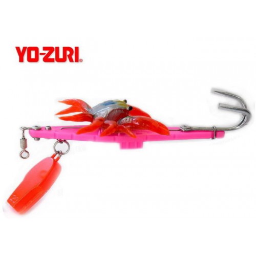 YO-ZURI OCTOPUS W/SOFT CRAB
