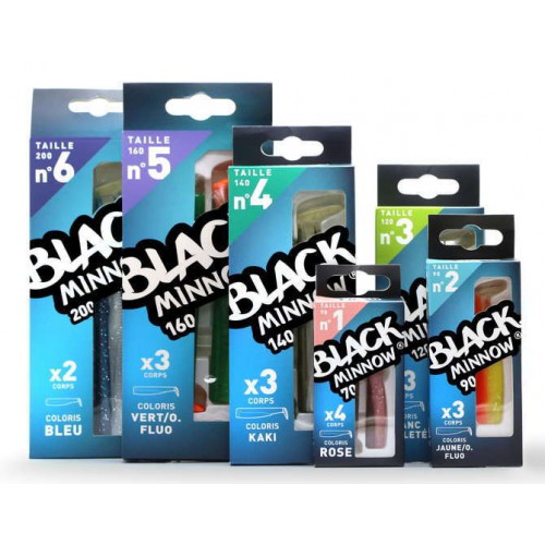 FIIISH BLACK MINNOW SPARE CORPS 160