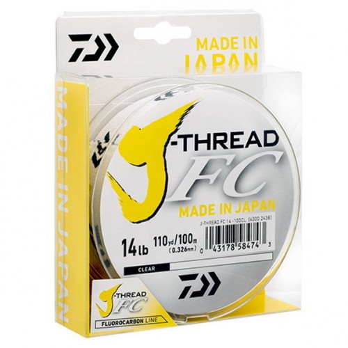 DAIWA J-THREAD FC FLUOROCARBON LINE 100M