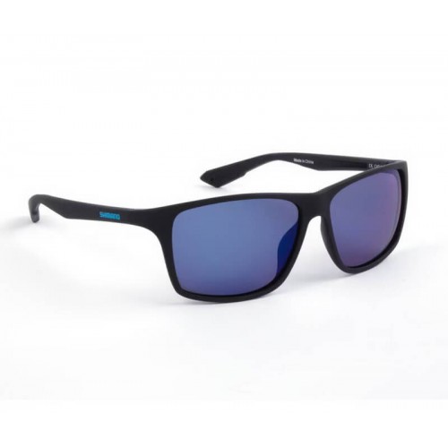 SHIMANO EYEWEAR TECNIUM MATTE BLACK E BLUE MIRROR