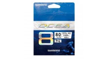 SHIMANO LINE OCEA BRAID 8 400M. 0.420mm.