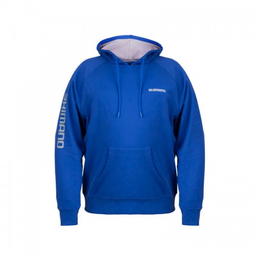 SHIMANO PULL OVER HOODIE BLUE XL