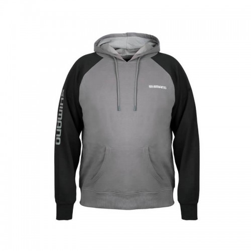 SHIMANO PULL OVER HOODIE GREY XXL