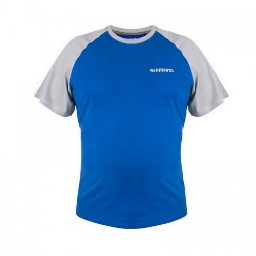 SHIMANO SHORT SLEEVE T-SHIRT BLUE XXXL