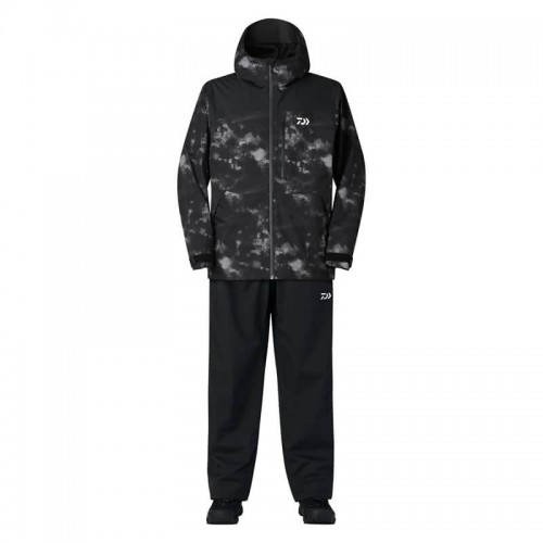 DAIWA DR-3625E RAINMAX RAINSUIT BLACK HAZE CAMO XL