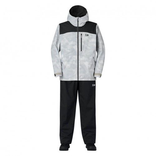 DAIWA DR-3625E RAINMAX RAINSUIT WHITE HAZE CAMO S