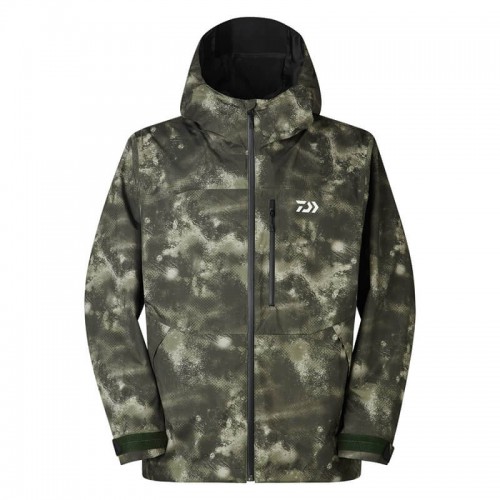 DAIWA DR-3625JE RAINMAX RAIN JACKET MULTI HAZE CAMO XL