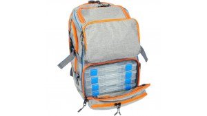 Colmic Grey Essence Colorado 3600: Zaino Pesca con 4 Scatole