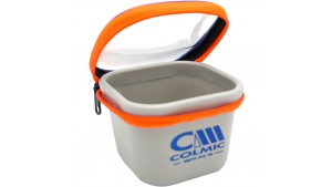 Colmic Recta PVC 140: Contenitore Esche Stagno con Coperchio Clear